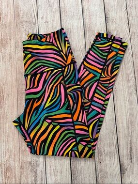 LoveHer Electric Zebra 7/8 Leggings
